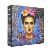 Viva Frida puslespill, eske sett forfra