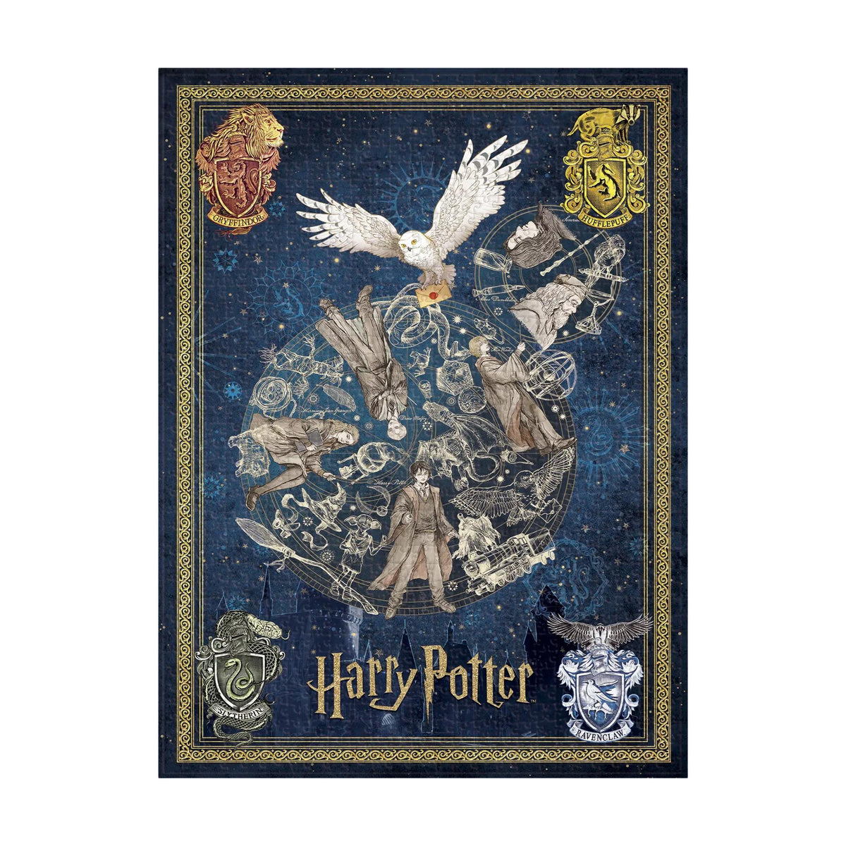 Legends of Hogwarts puslespill, brikkene