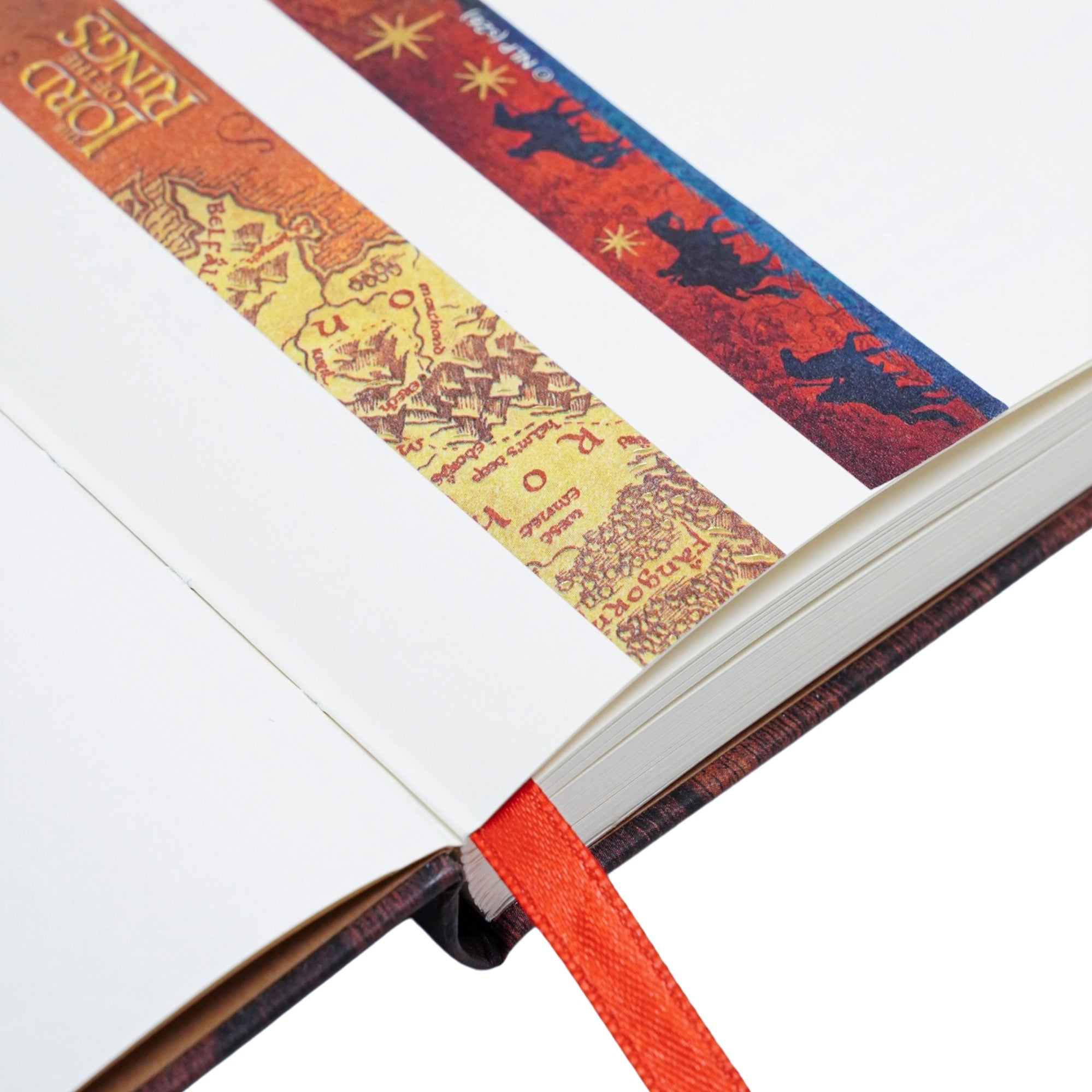 A Perilous Journey – Paperblanks washi-teip, rygg og sidesnitt