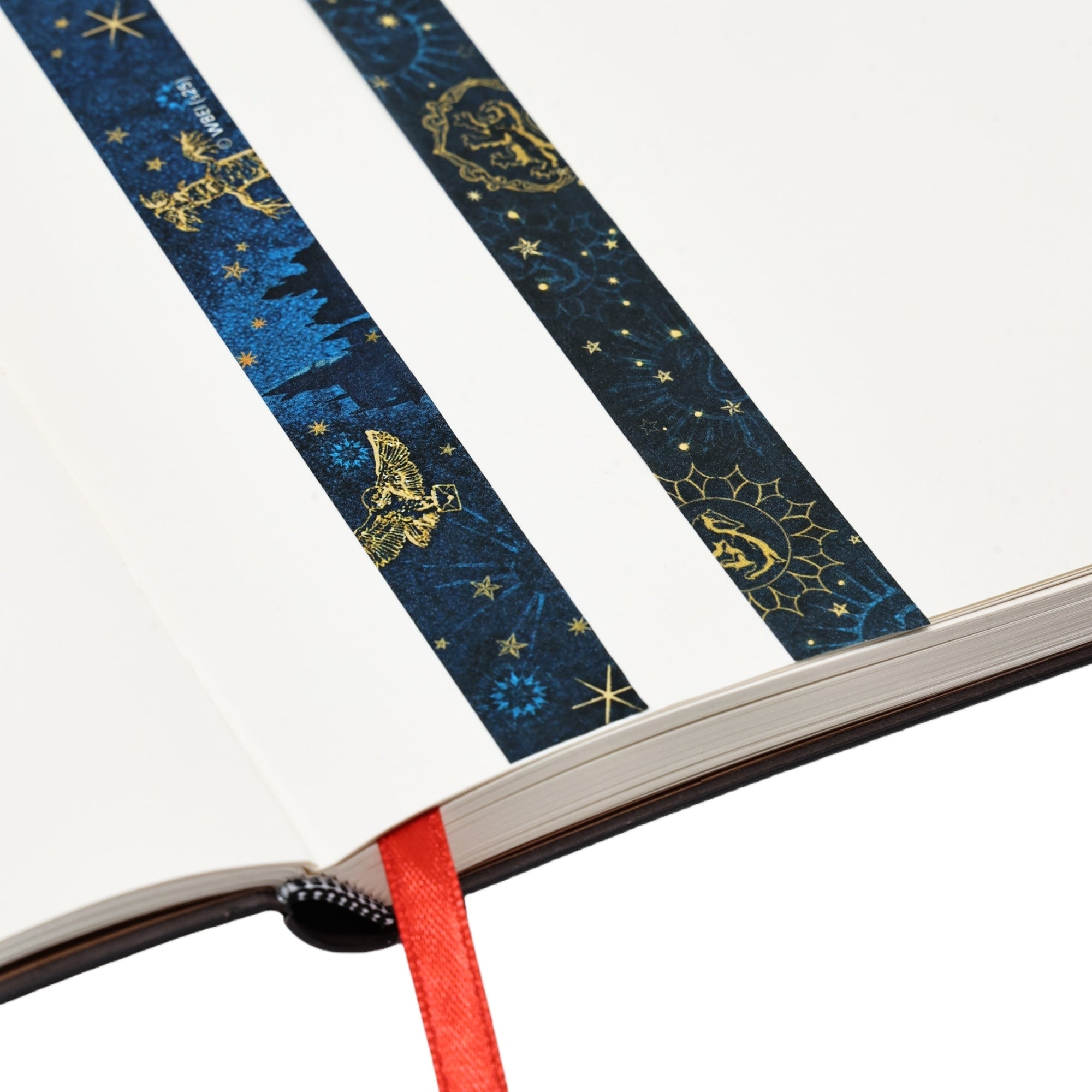 Legends of Hogwarts – Paperblanks washi-teip, rygg og sidesnitt