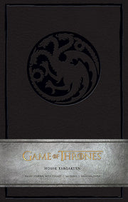 Game of Thrones: House Targaryen Hardcover Ruled Journal (Stor)