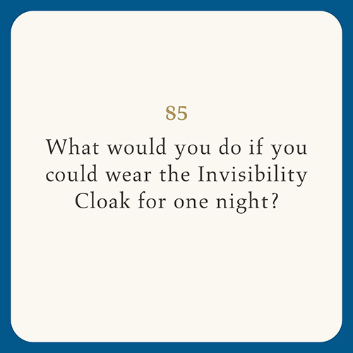 Harry Potter: Conversation Cards