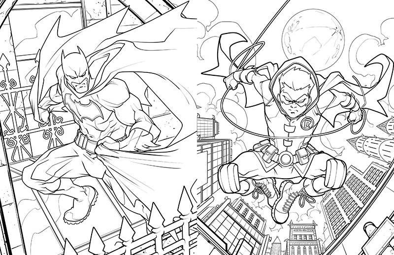 Batman: The Official Coloring Book