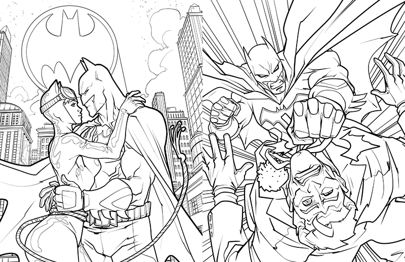 Batman: The Official Coloring Book