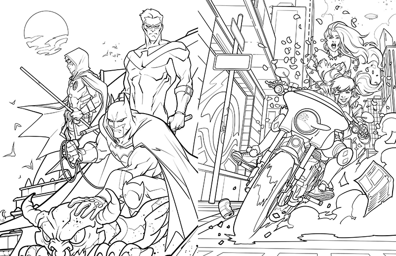 Batman: The Official Coloring Book