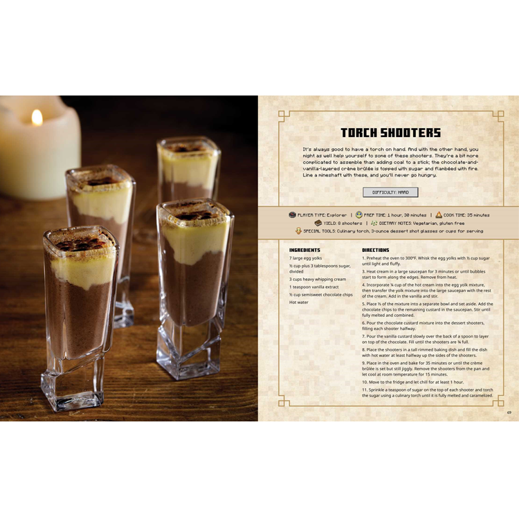 Minecraft: Gather, Cook, Eat! Official Cookbook