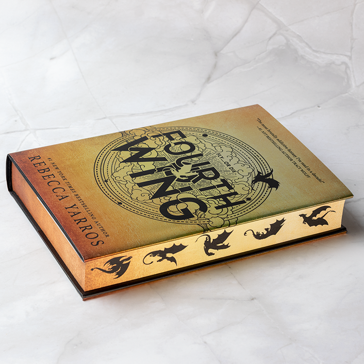 Fourth Wing Sprayed Edge HB US Ed