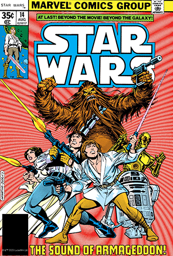 Star Wars Comics 100 Book Cover Postcards