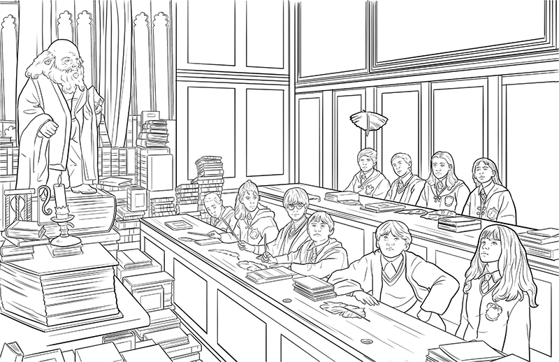 Harry Potter: Ravenclaw House Pride – Offisiell fargebok