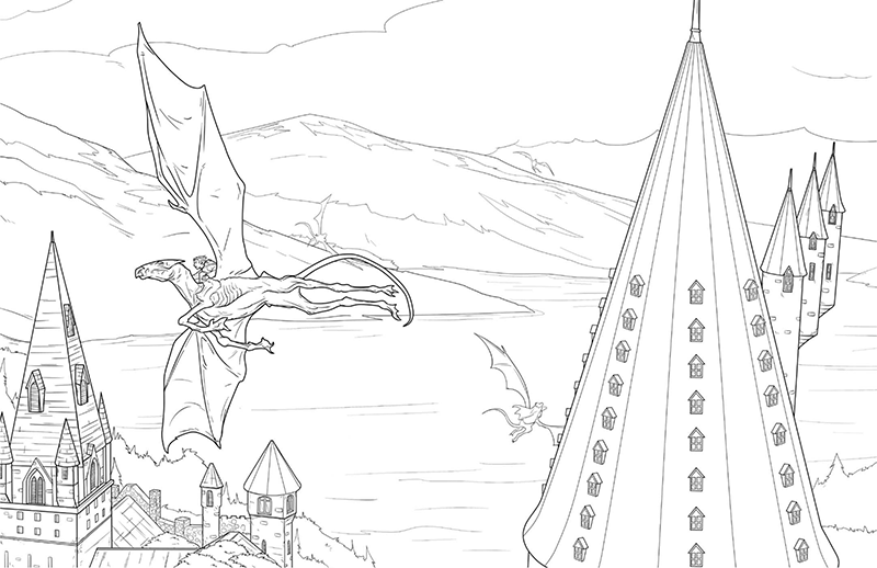 Harry Potter: Ravenclaw House Pride – Offisiell fargebok