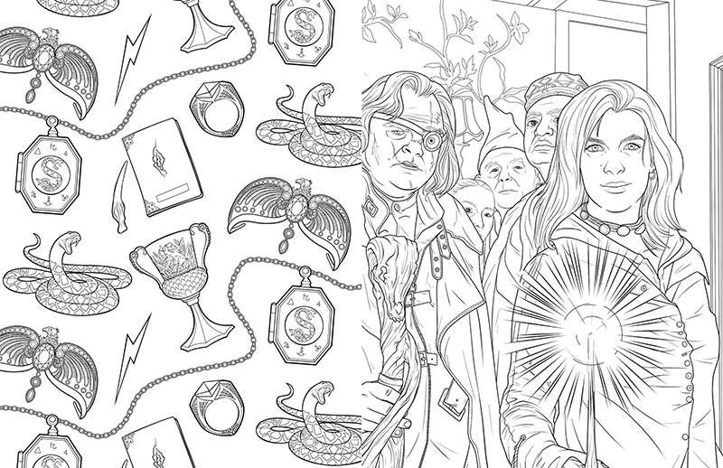 Harry Potter: Hufflepuff House Pride – Offisiell fargebok