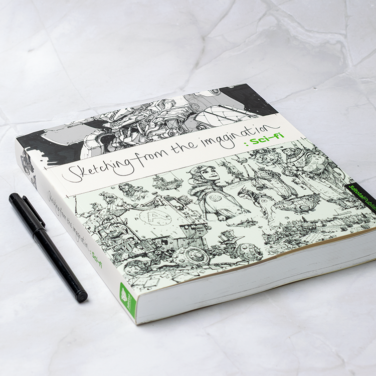 Sketching from the Imagination: Sci-Fi