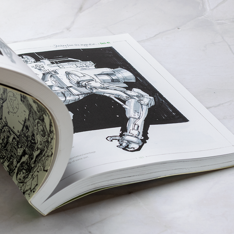 Sketching from the Imagination: Sci-Fi
