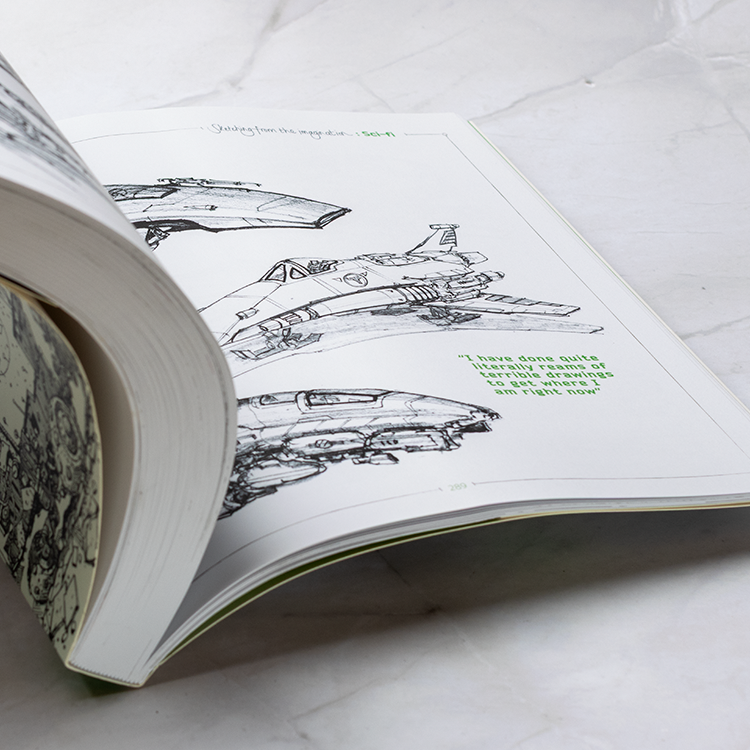 Sketching from the Imagination: Sci-Fi