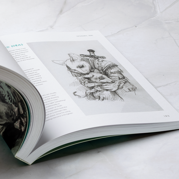 Sketching from the Imagination: Character Concepts