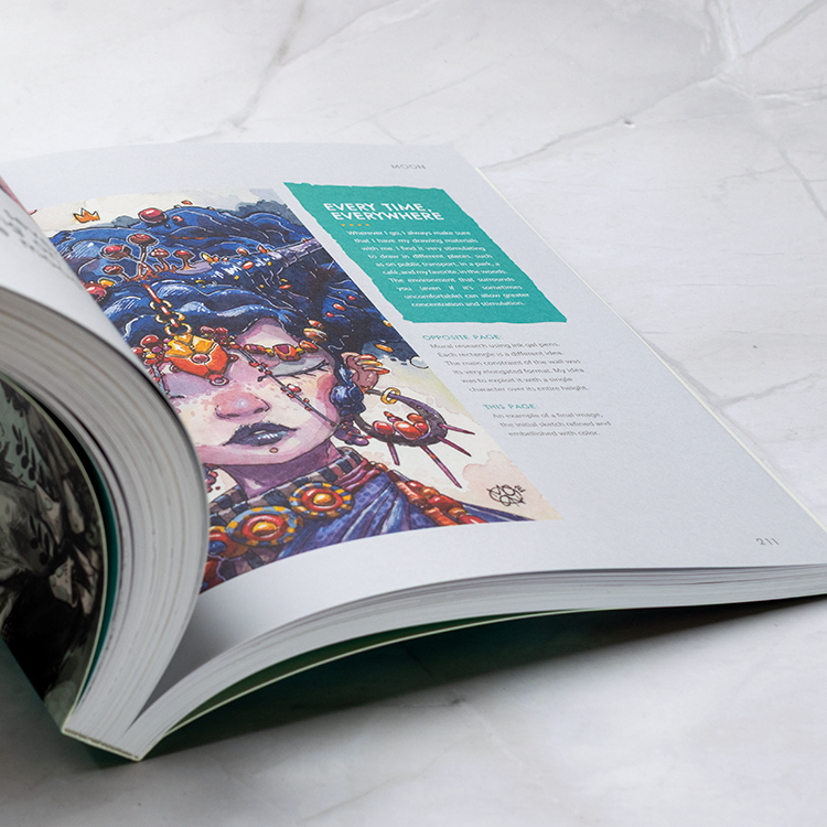 Sketching from the Imagination: Character Concepts