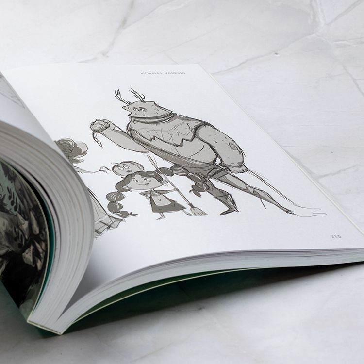 Sketching from the Imagination: Character Concepts