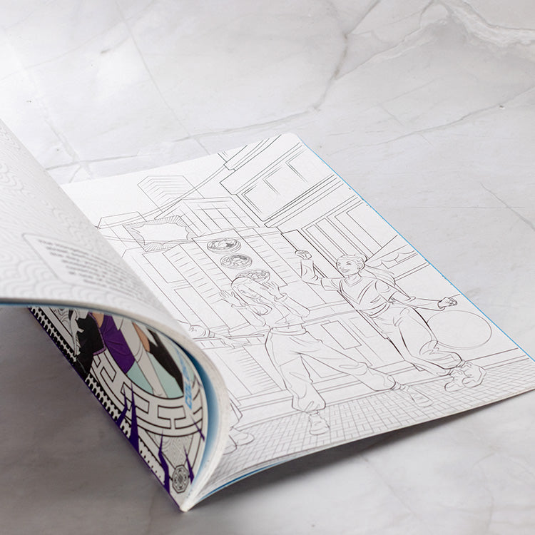 I Love K-pop Coloring and Activity Book