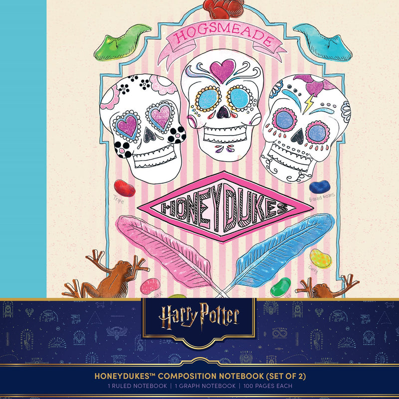 Notatboksett inspirert av Honeydukes