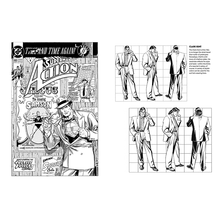 Superman: Ultimate 90s Flashback – Offisiell fargebok