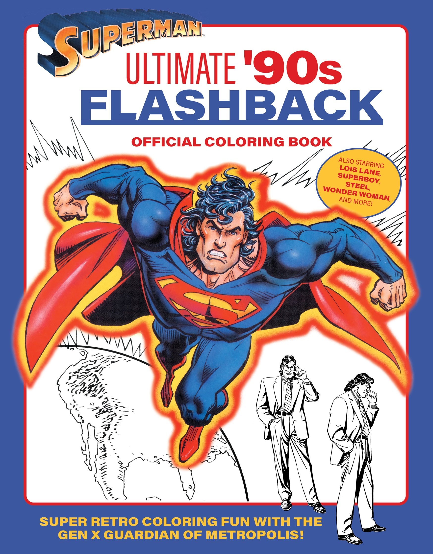 Superman: Ultimate 90s Flashback – Offisiell fargebok
