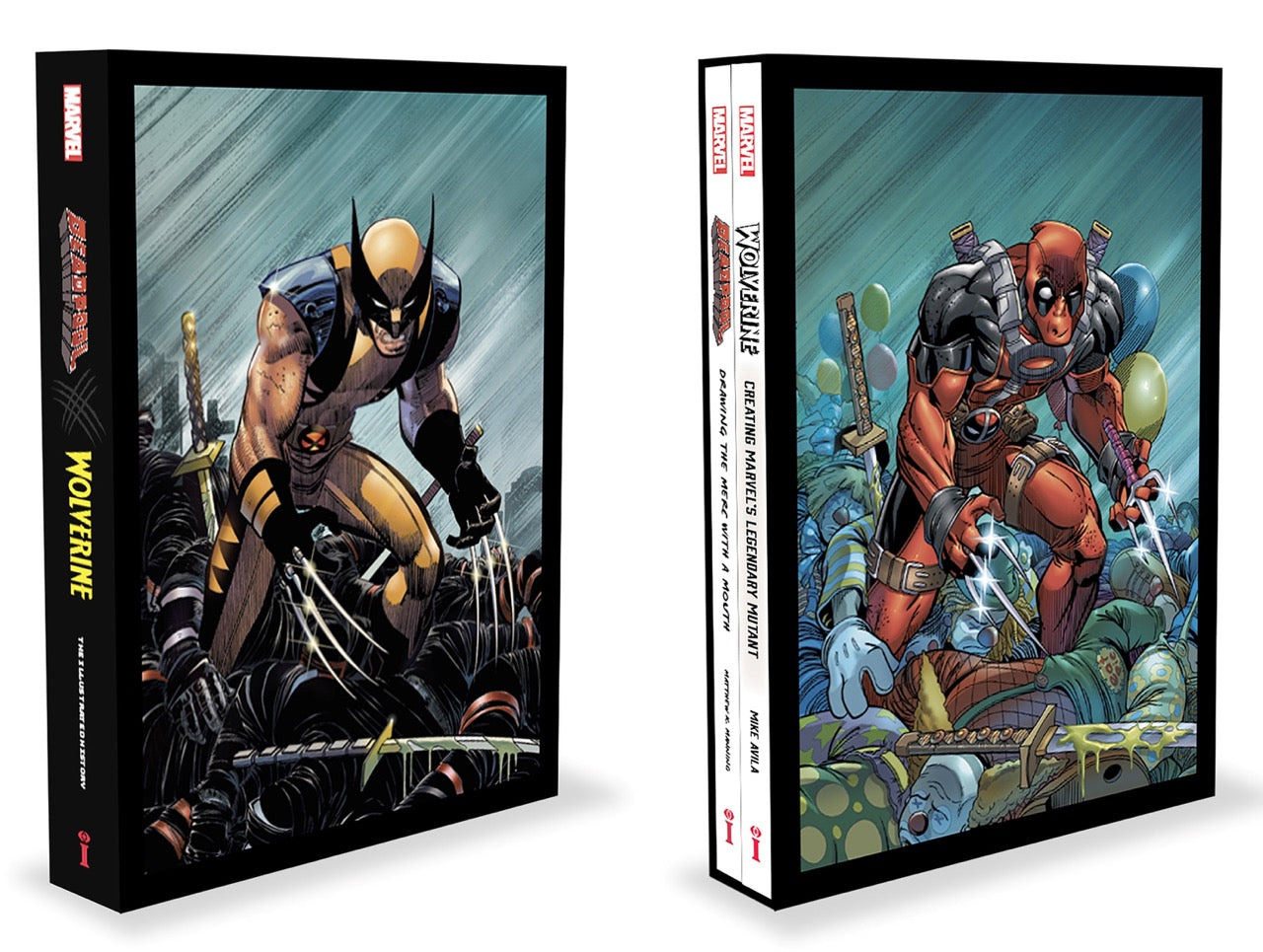 Marvel’s Deadpool and Wolverine: The Illustrated History Box Set