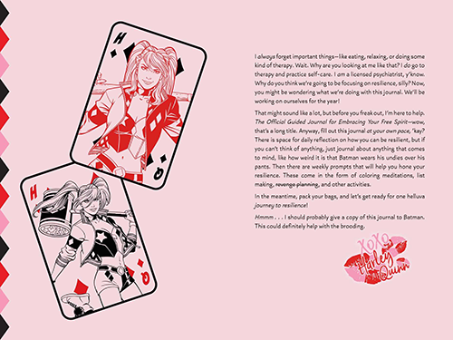 Harley Quinn: Resilient – The Official Guided Journal for Embracing Your Free Spirit