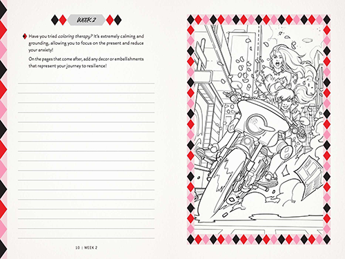 Harley Quinn: Resilient – The Official Guided Journal for Embracing Your Free Spirit