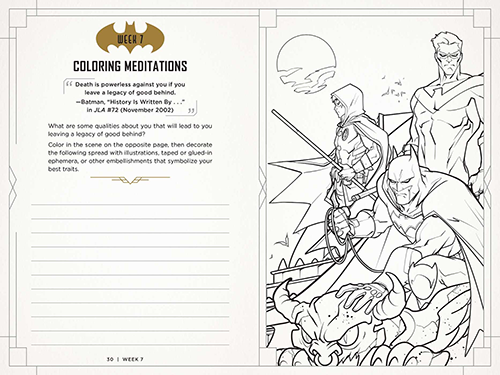 Batman: Fearless – The Official Guided Journal for Embracing Your Inner Superhero