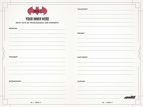 Batman: Fearless – The Official Guided Journal for Embracing Your Inner Superhero
