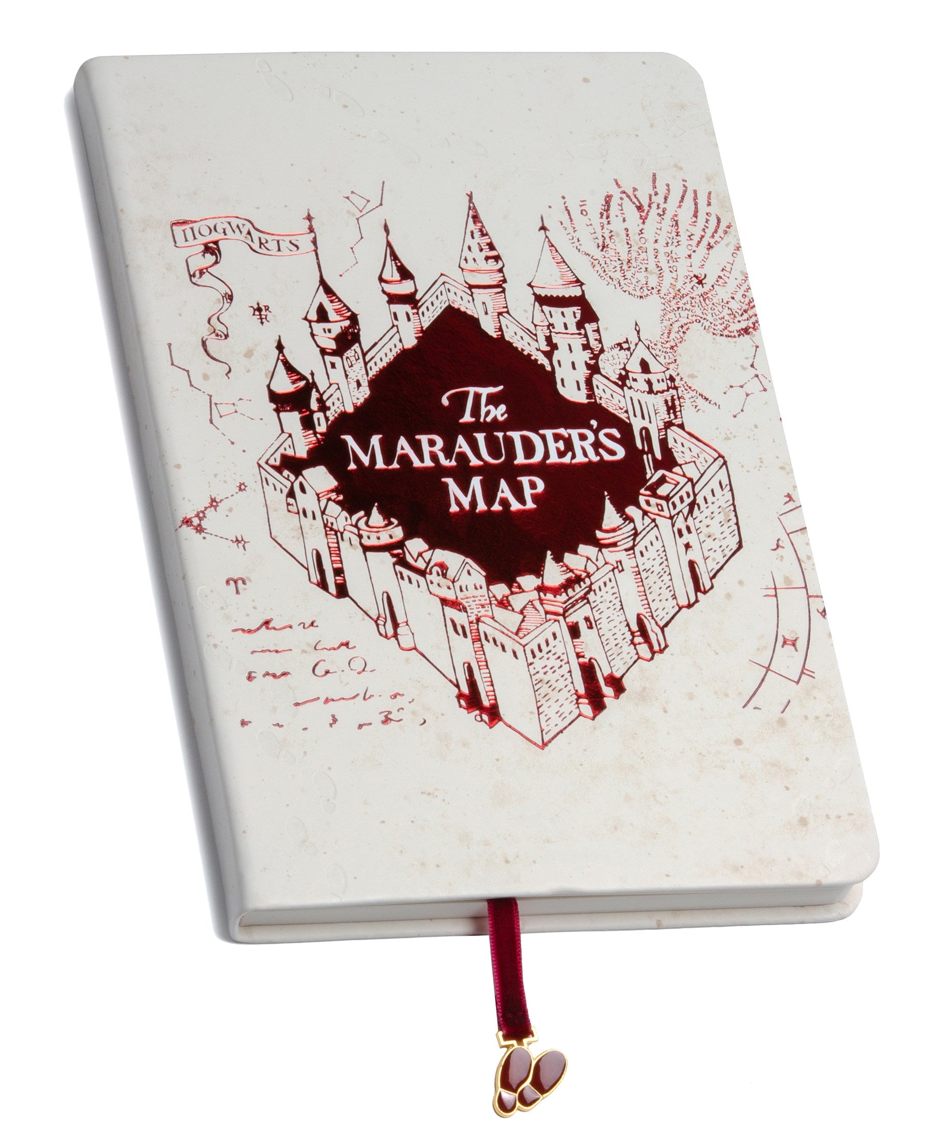 Harry Potter: Marauder’s Map Journal with Ribbon Charm