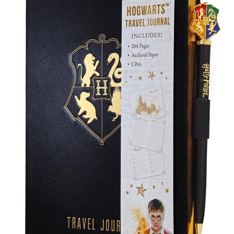 Hogwarts reisedagbok med penn