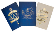 Harry Potter: Spell and Potions Planner Notebook Collection (Sett av 3)
