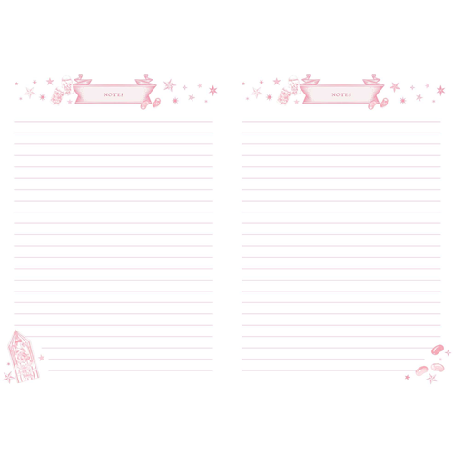 Harry Potter: Honeydukes Planner Notebook Collection (Sett av 3)