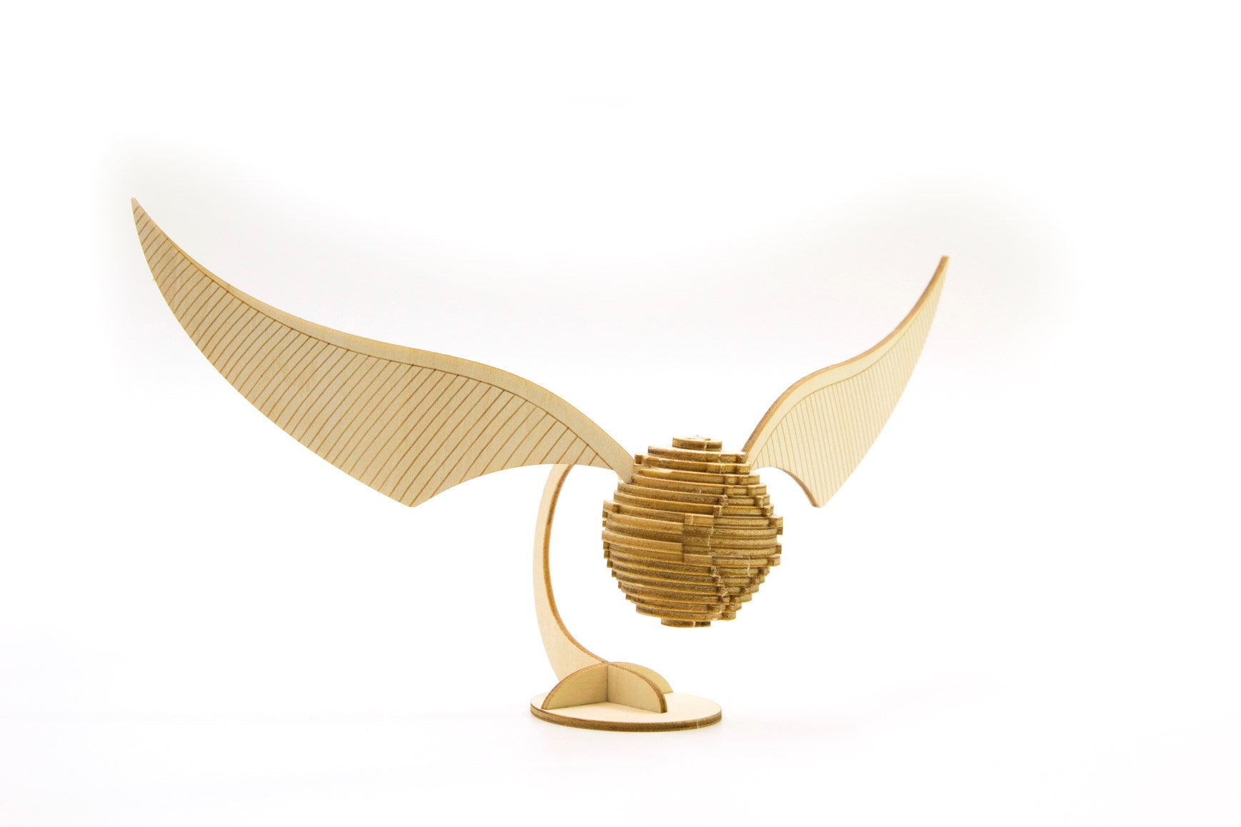 Harry Potter: Golden Snitch 3D tremodell og bok