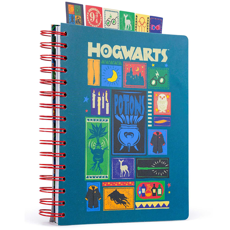 Harry Potter Hogwarts Spiral Notebook