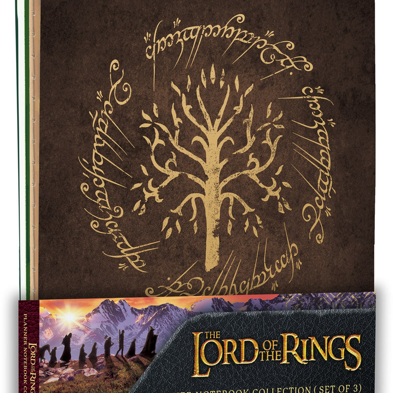 Lord of the Rings Planner Notebook Collection (Sett av 3)