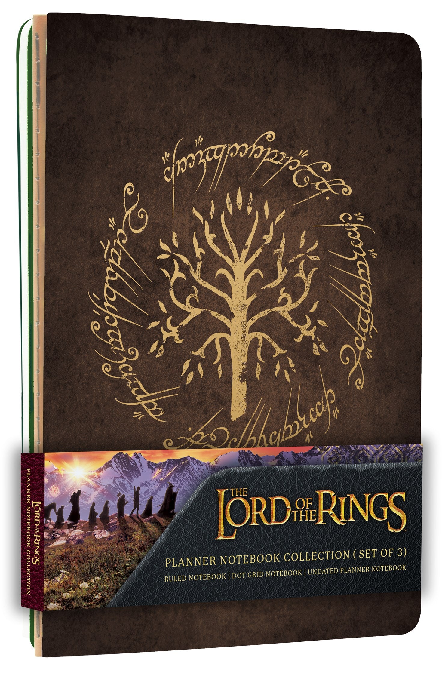 Lord of the Rings Planner Notebook Collection (Sett av 3)