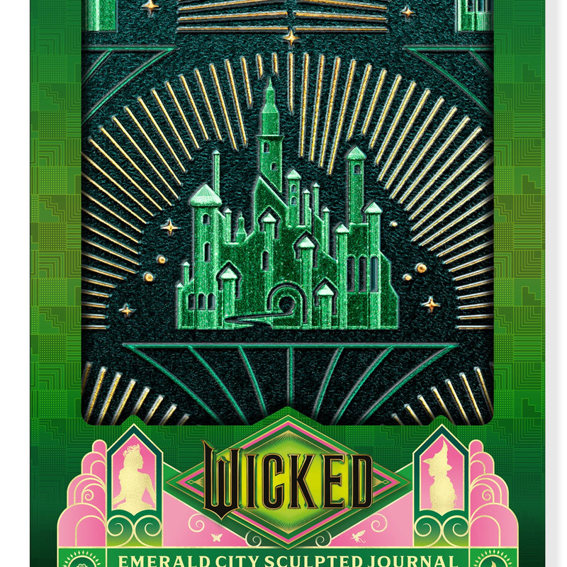 Skulpturert Emerald City-journal