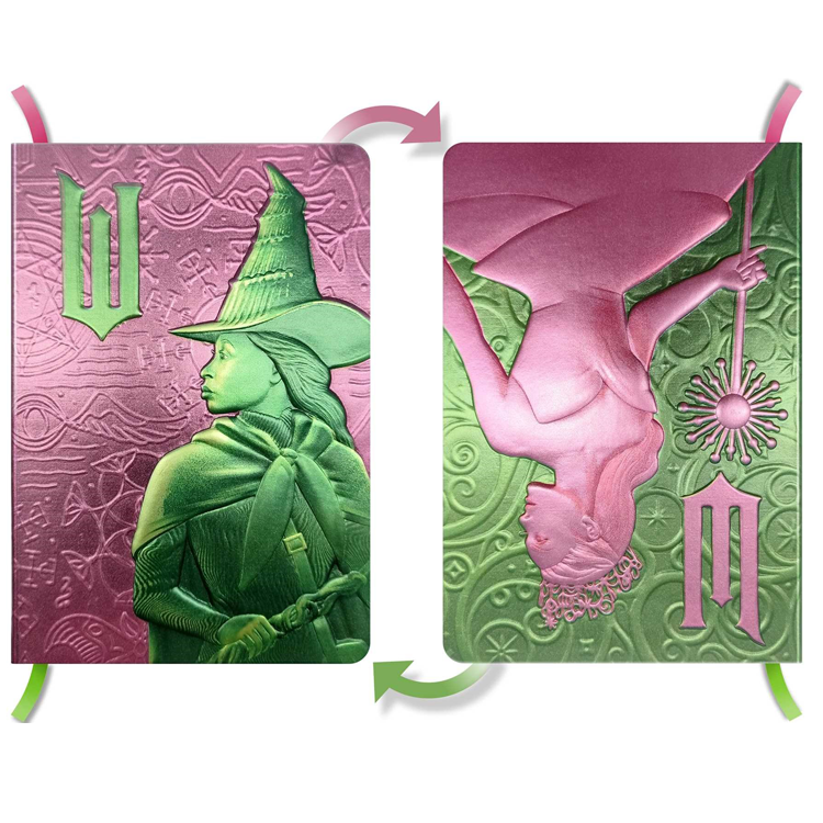 Wicked Reversible Sculpted Journal