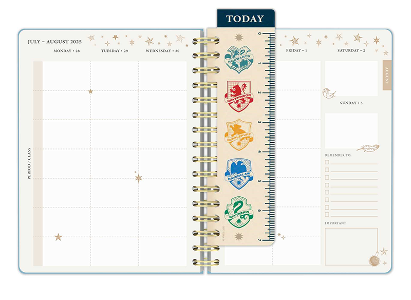 2025–2026 HP Hogwarts Student Planner