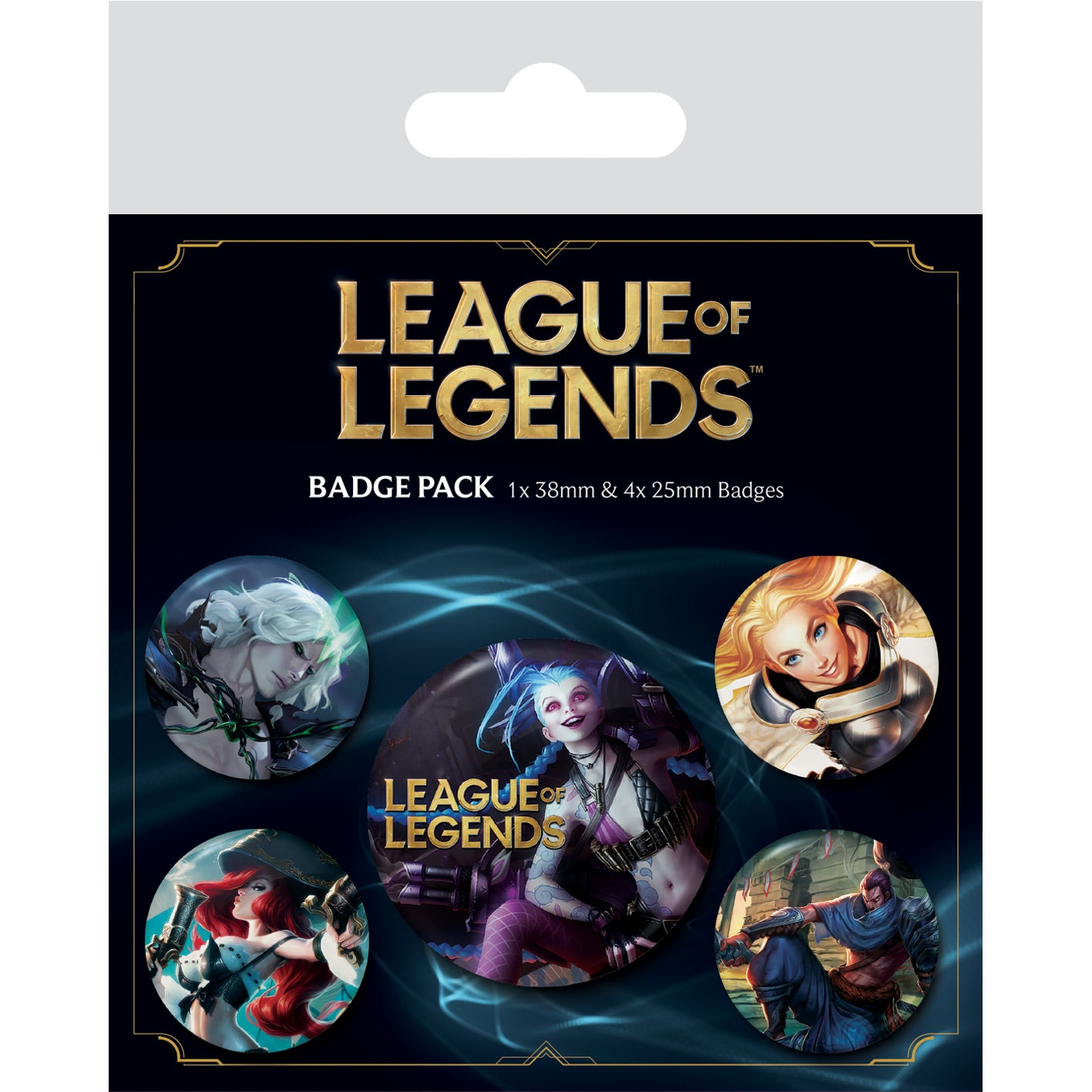 League of Legends button-pakke