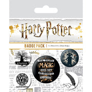 Harry Potter button-pakke – deathly hallows symbols