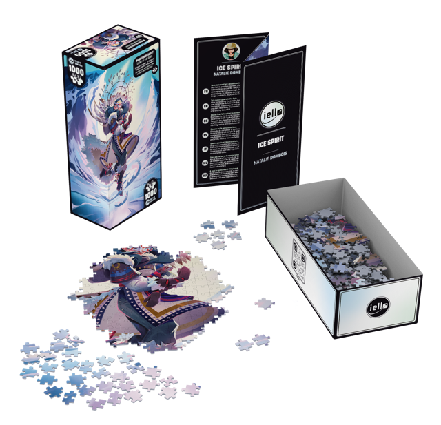 Ice Spirit puslespill - lyser i mørket (1000 brikker)