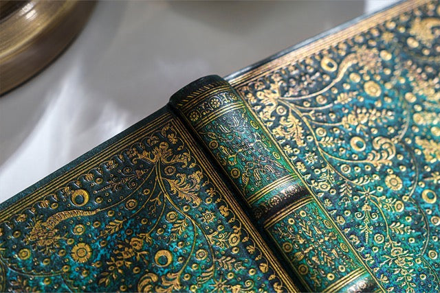 Emerald Flower - Midi Paperblanks notatbok (Linjert)