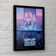 K‑Pop Demon Hunters plakat (Innrammet)