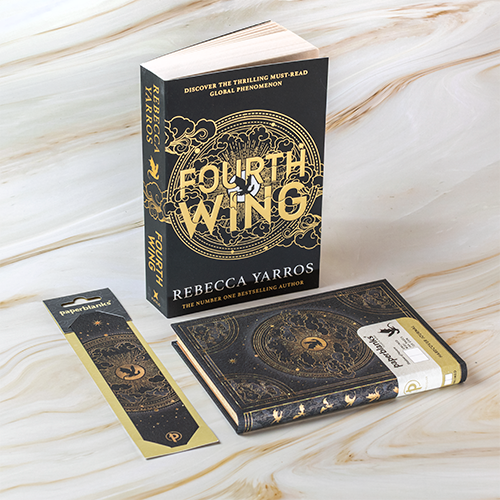 Fourth Wing Bundle - Bok, Notatbok og bokmerke