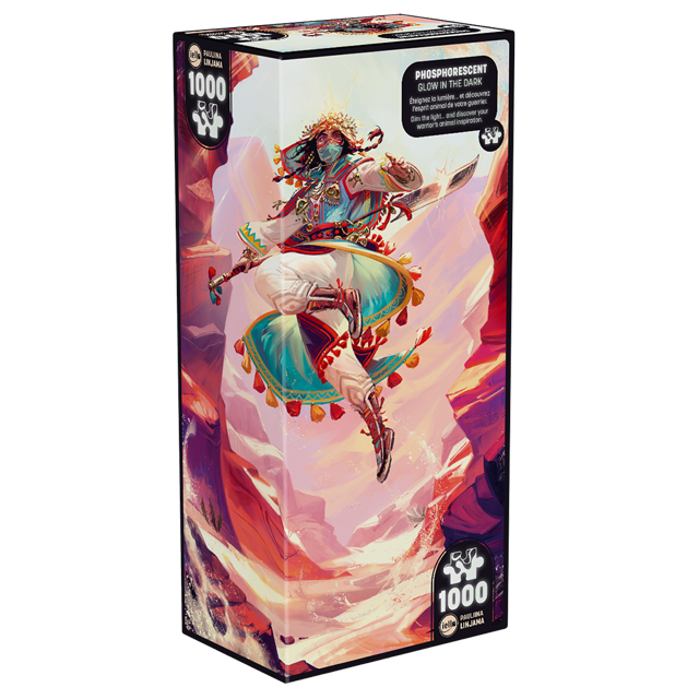 Desert Spirit puslespill - lyser i mørket (1000 brikker)