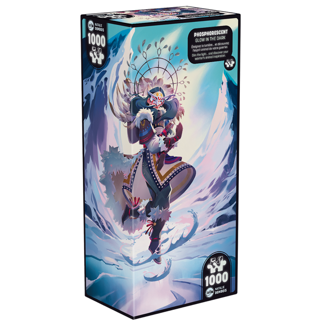 Ice Spirit puslespill - lyser i mørket (1000 brikker)