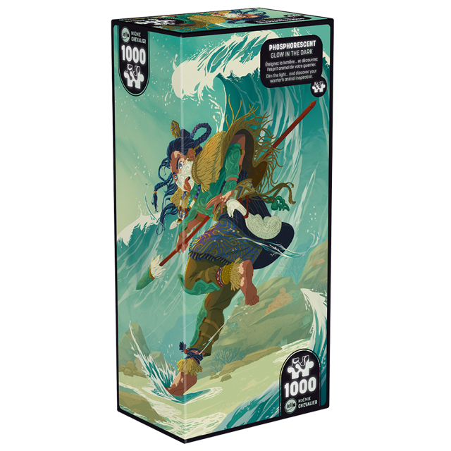 Sea Spirit puslespill - lyser i mørket (1000 brikker)